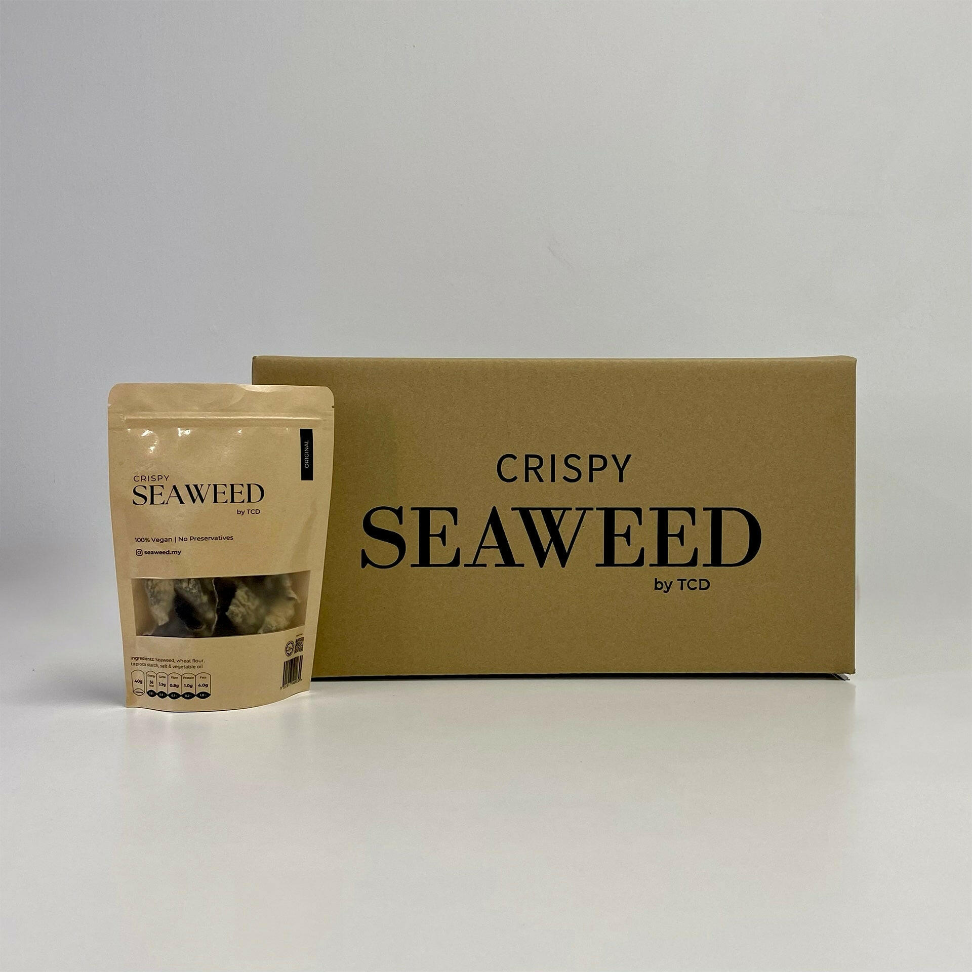 Crispy Seaweed / 1 Carton (24 Packs)