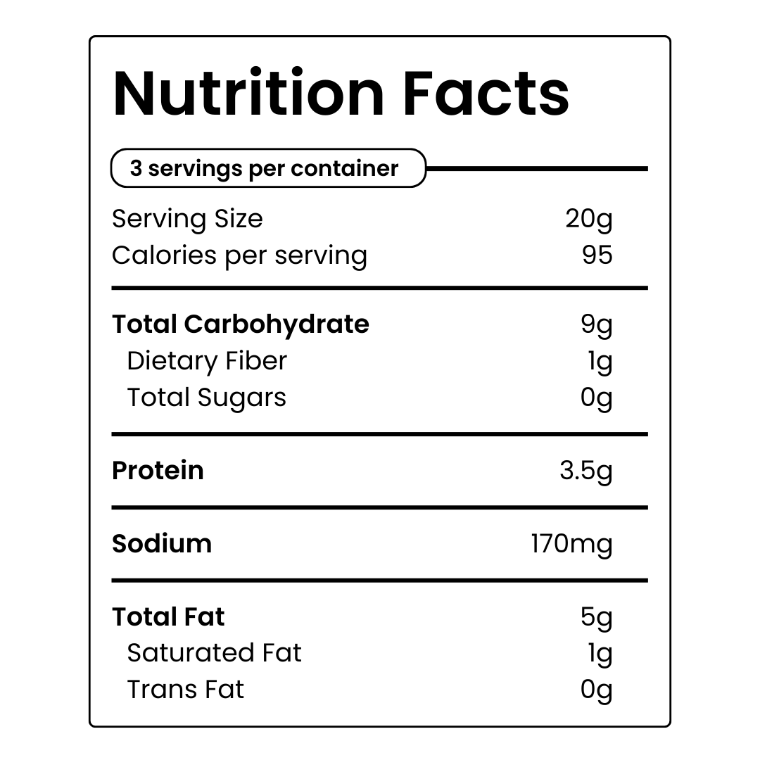 Tempe! Tofu Chips 110g