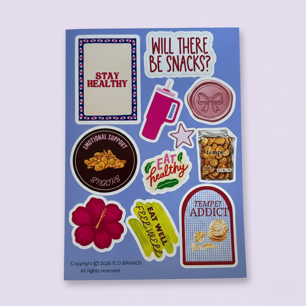 Tempe! 5 Years Anniversary Sticker