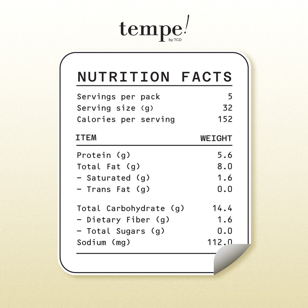 Tempe! Soybean Chips 160g