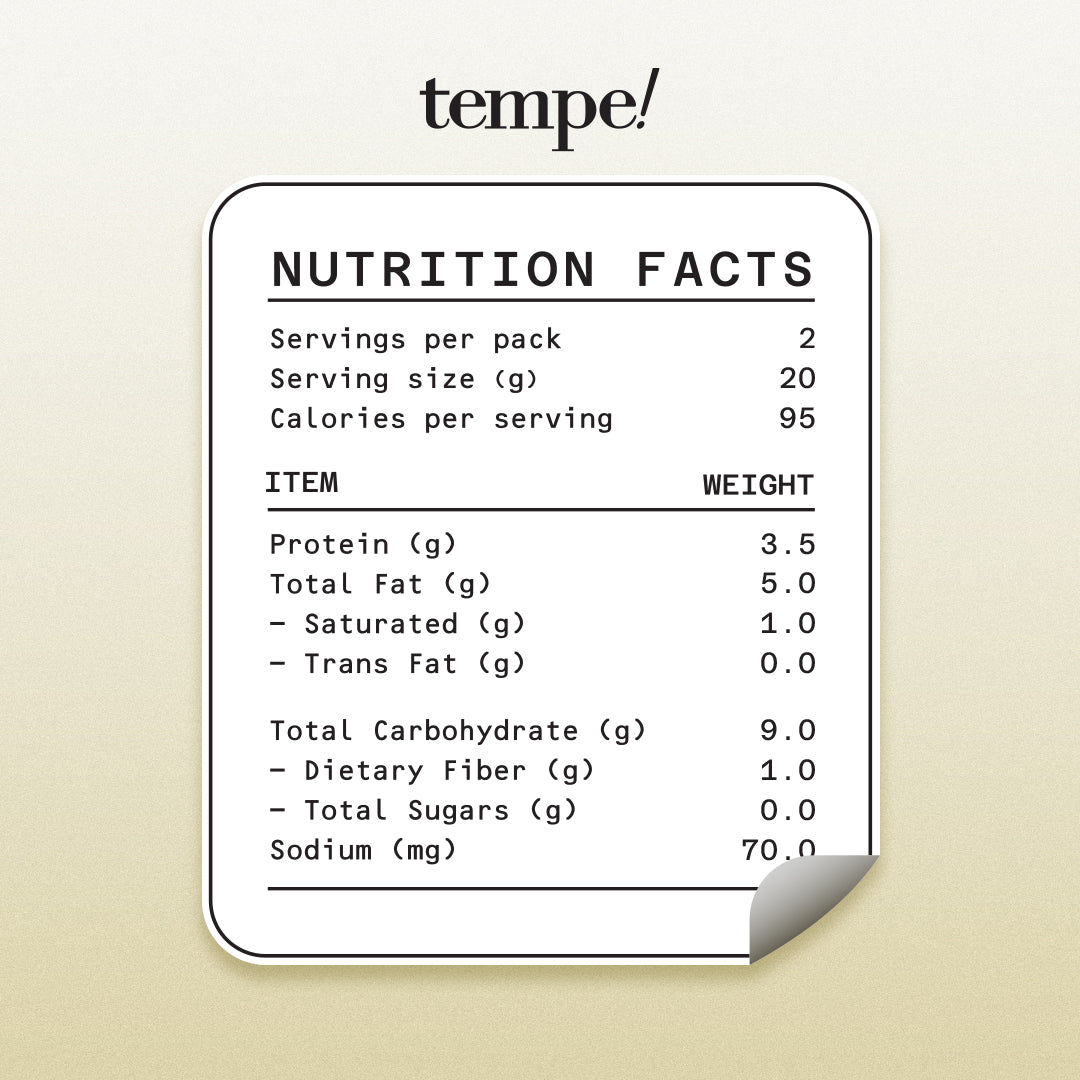 Tempe! Soybean Chips 40g Mini Pack